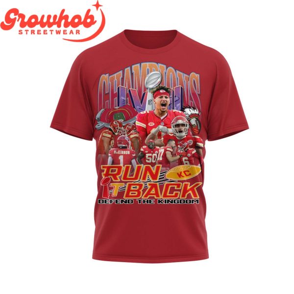 Kansas City Chiefs Super Bowl Champions Run It Back 2024 T-Shirt