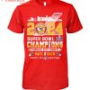 Kansas City Chiefs Super Bowl Champions Streak T-Shirt