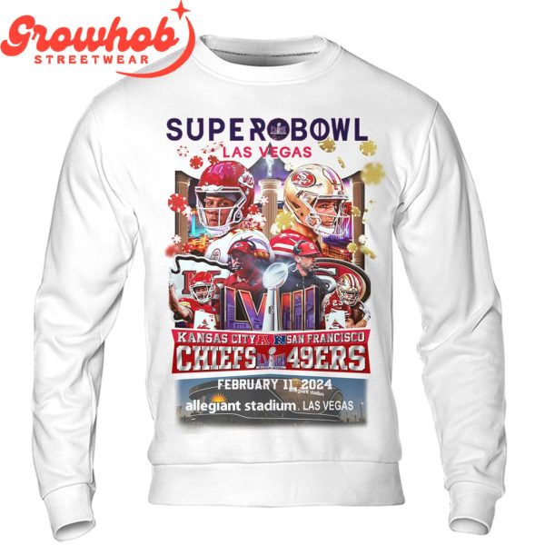 Kansas City Chiefs Super Bowl LVIII Football T-Shirt