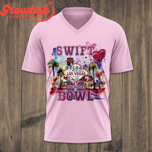 Kansas City Chiefs Super Bowl Taylor Swift Welcome To Las Vegas 2024 T-Shirt
