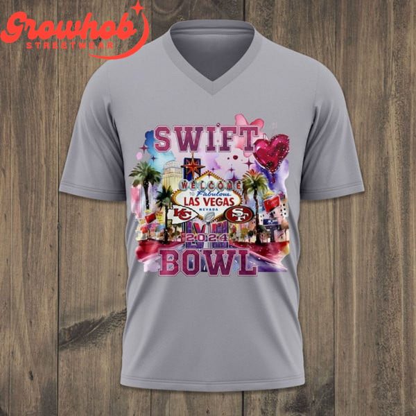 Kansas City Chiefs Super Bowl Taylor Swift Welcome To Las Vegas 2024 T-Shirt