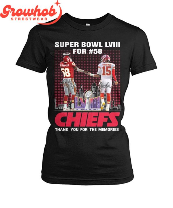 Kansas City Chiefs Super Bowl The Memories T-Shirt