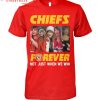 Kansas City Chiefs Praying With Jesus Fan T-Shirt
