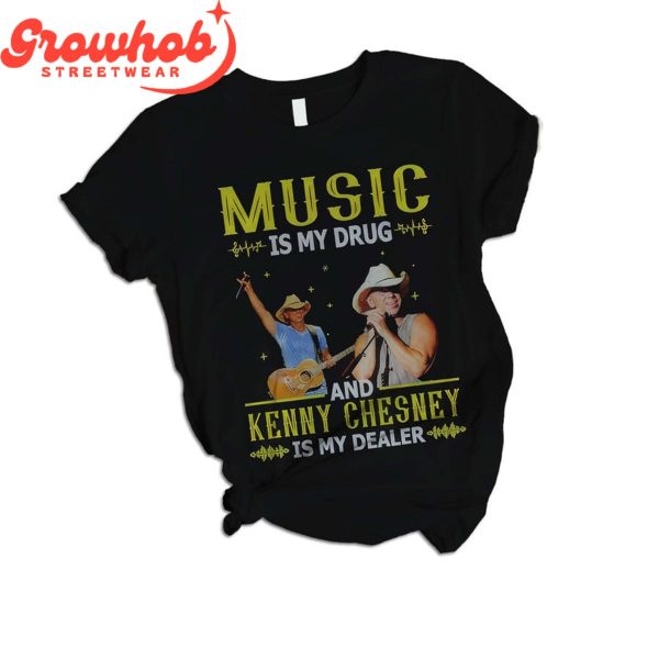 Kenny Chesney Music Is My Drug Forever Fleece Pajamas Set