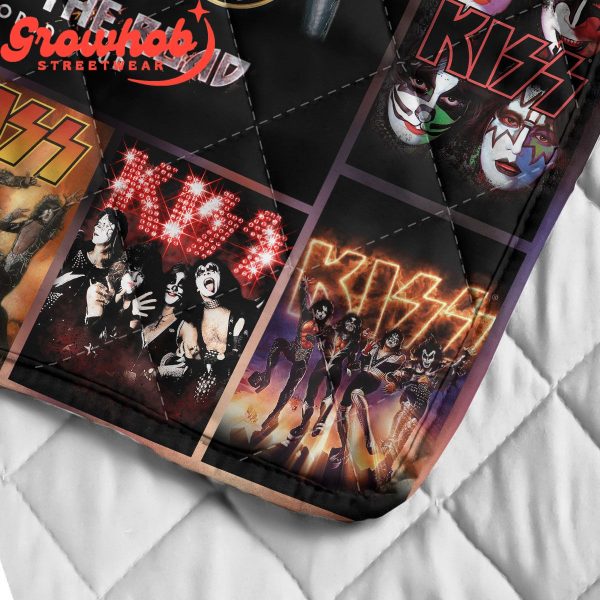 Kiss Band End Of The Road Tour Fleece Blanket Quilt