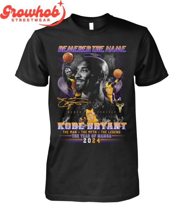 Kobe Bryant The Year Of Mamba Tribute T-Shirt