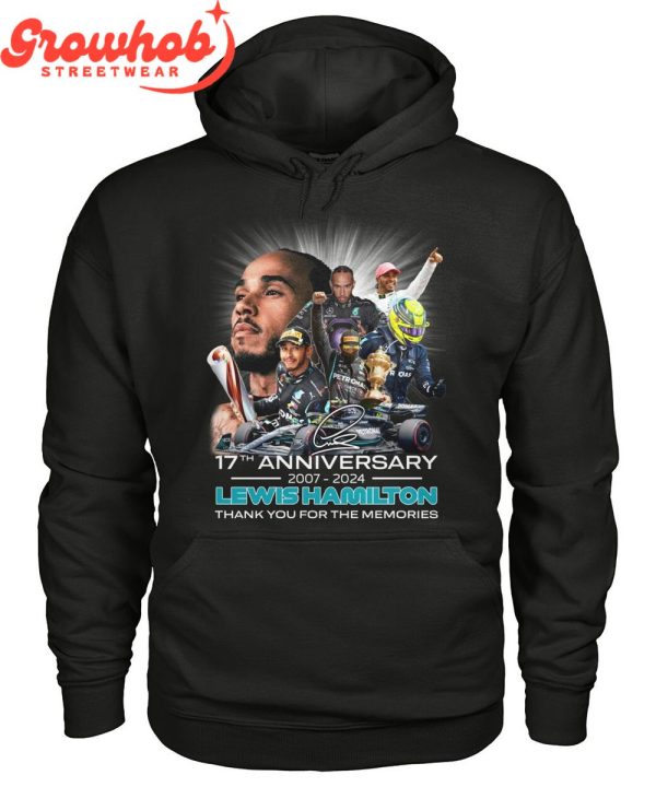 Lewis Hamilton 17th Anniversary The Memories T-Shirt