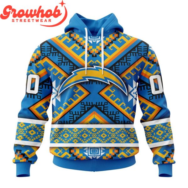 Los Angeles Chargers New Native Concepts Personalized Hoodie Shirts