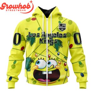 Los Angeles Kings Fan SpongeBob Personalized Hoodie Shirts