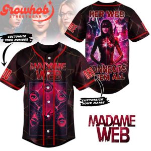 Madame Web Connects Them All Personalized Baseball Jersey