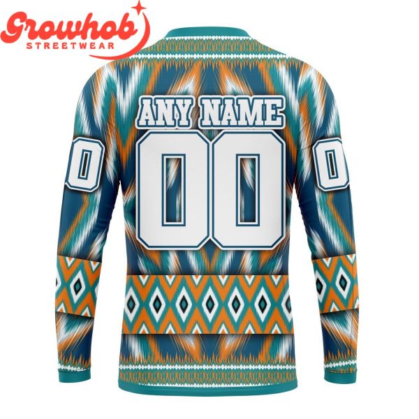 Miami Dolphins New Native Concepts Personalized Hoodie Shirts