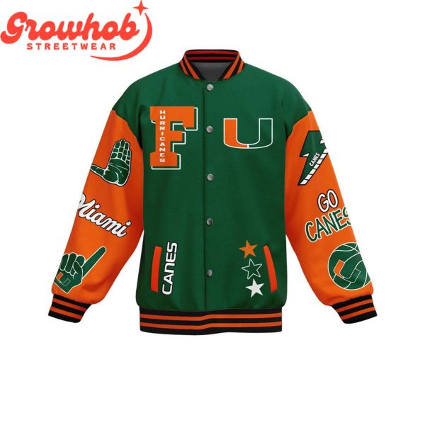 Miami Hurricanes All About The U Baseball Jacket