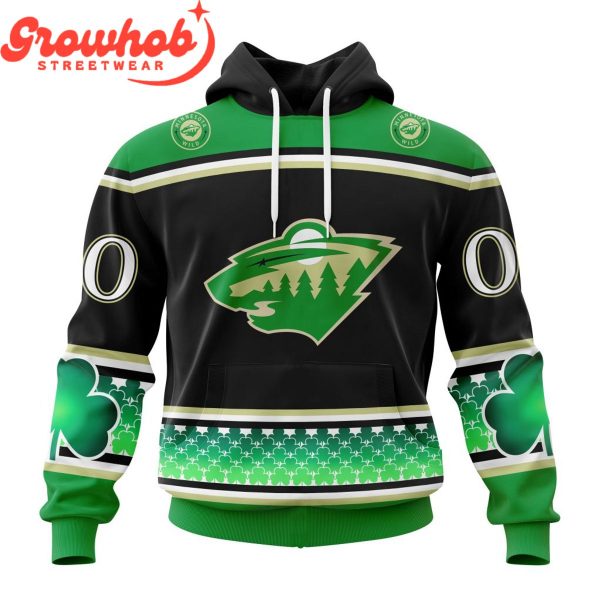 Minnesota Wild Celebrate St Patrick’s Day Hoodie Shirts