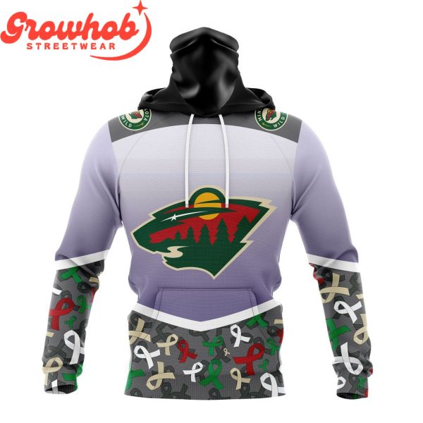 Minnesota Wild Fights Again All Cancer Hoodie Shirts