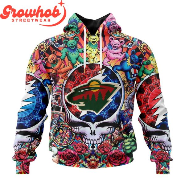 Minnesota Wild Grateful Dead Fan Hoodie Shirts