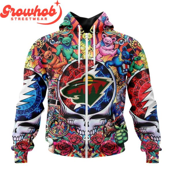 Minnesota Wild Grateful Dead Fan Hoodie Shirts