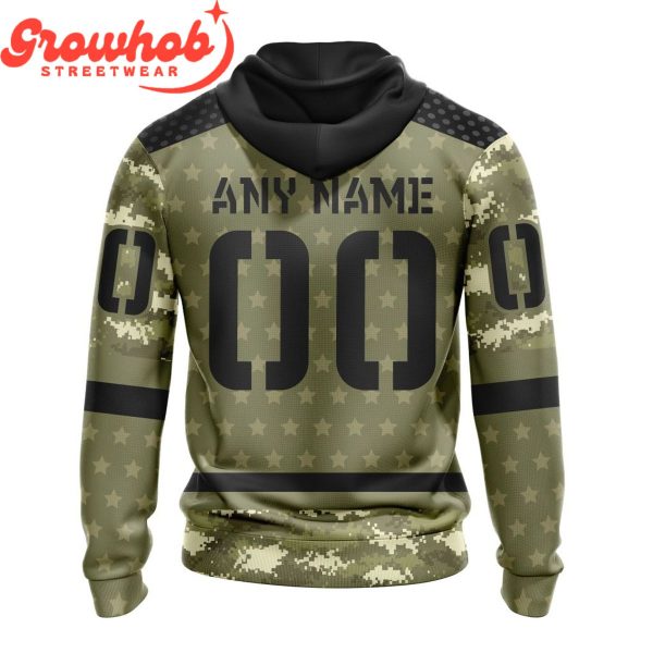 Minnesota Wild Military Appreciation Fan Personalized Hoodie Shirts