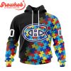 Nashville Predators Autism Awareness Support Hoodie Shirts