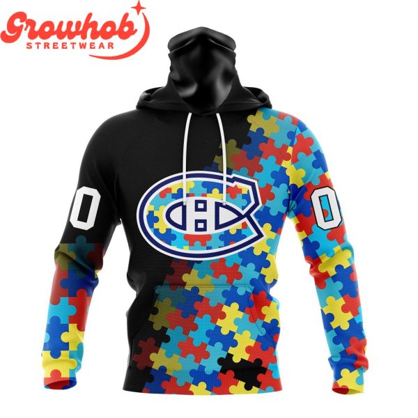 Montreal Canadiens Autism Awareness Support Hoodie Shirts