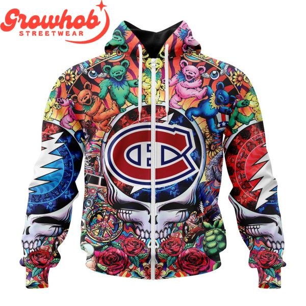 Montreal Canadiens Grateful Dead Fan Hoodie Shirts