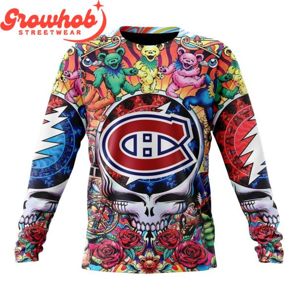 Montreal Canadiens Grateful Dead Fan Hoodie Shirts