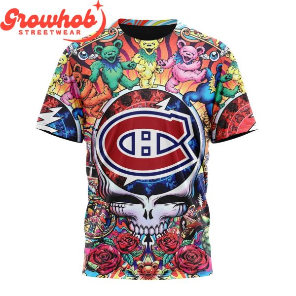 Montreal Canadiens Grateful Dead Fan Hoodie Shirts