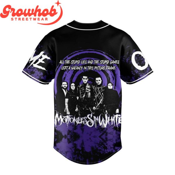 Motionless in White Fans Stupid Lie Personalized Baseball Jersey