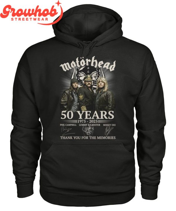 Motorhead 50 Years Of The Great Memories T-Shirt