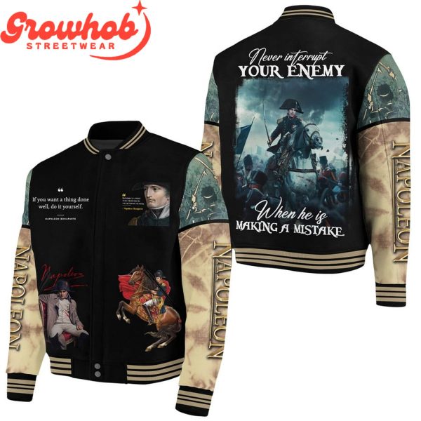 Napoleon Fans Your Enemy Baseball Jacket