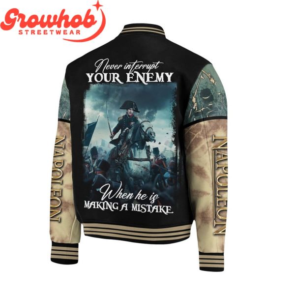 Napoleon Fans Your Enemy Baseball Jacket