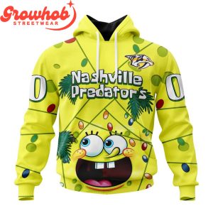 Nashville Predators Fan SpongeBob Personalized Hoodie Shirts