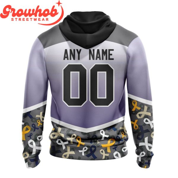 Nashville Predators Fights Again All Cancer Hoodie Shirts