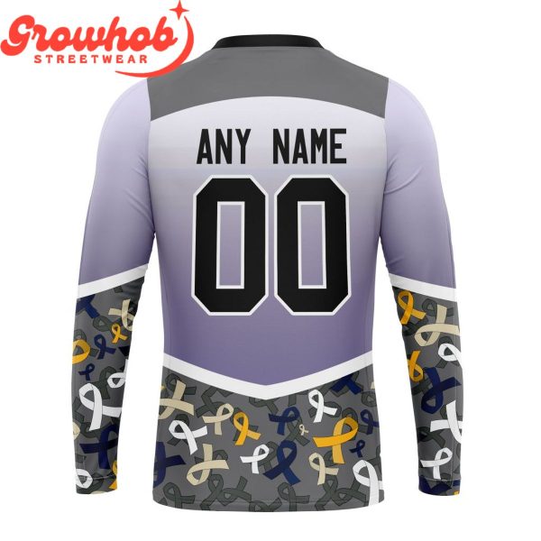 Nashville Predators Fights Again All Cancer Hoodie Shirts