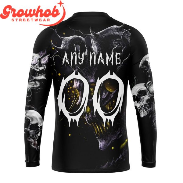 Nashville Predators Skull Art Demon Hoodie Shirts