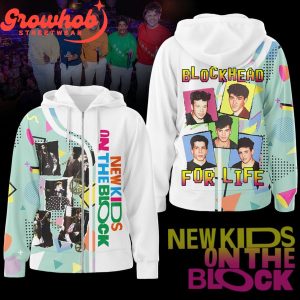 New Kids On The Block Blockhead For Life Hoodie Shirts