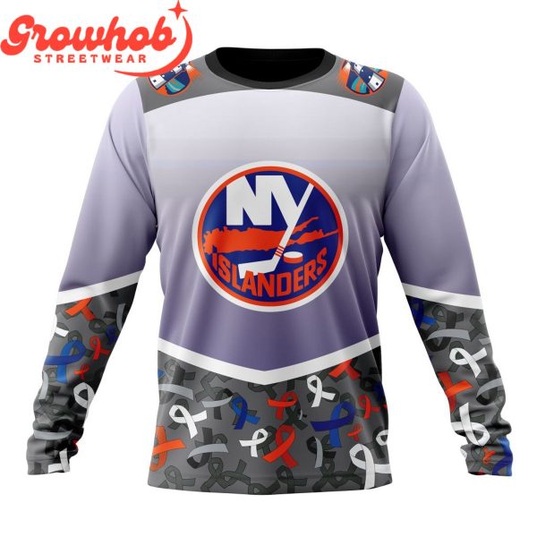New York Islanders Fights Again All Cancer Hoodie Shirts