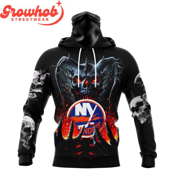 New York Islanders Skull Art Demon Hoodie Shirts