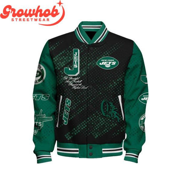 New York Jets Fan Sport Baseball Jacket