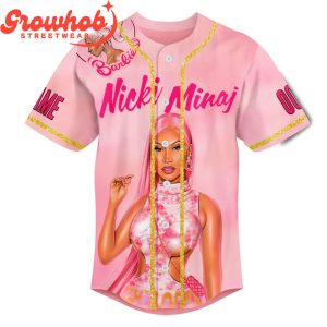 Nicki Minaj Fans Barbie World Personalized Baseball Jersey