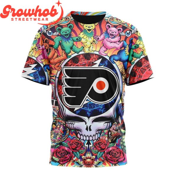 Philadelphia Flyers Grateful Dead Fan Hoodie Shirts