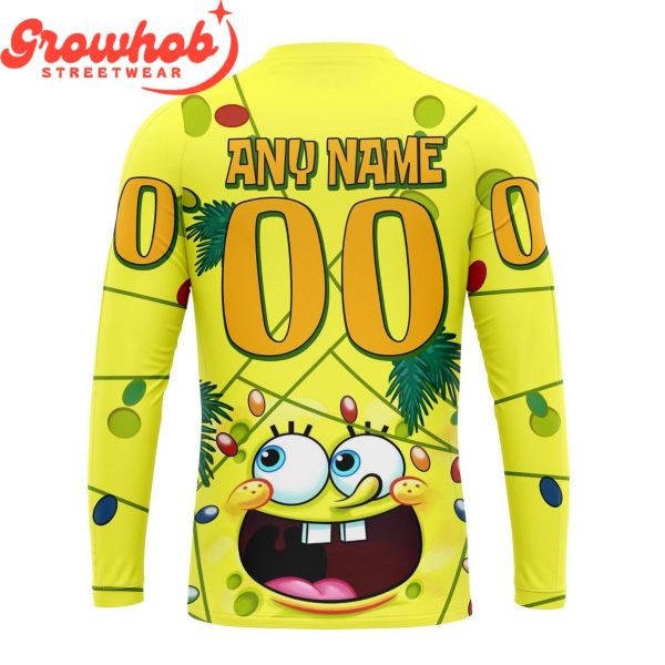 Pittsburgh Penguins Fan SpongeBob Personalized Hoodie Shirts