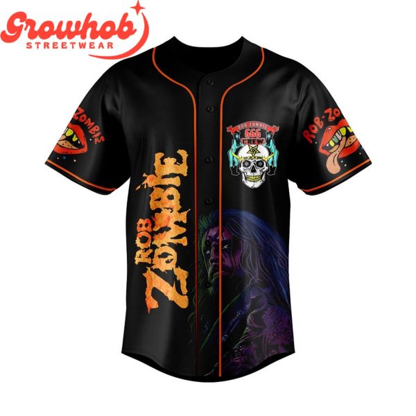 Rob Zombie Fans Baseball Jersey