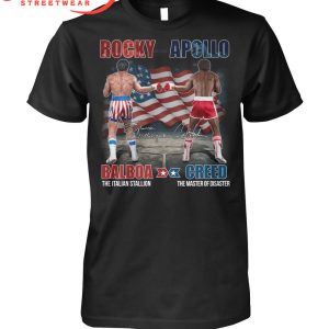 Rocky Balboa Sylvester Stallone 48 Years Of Memories T-Shirt