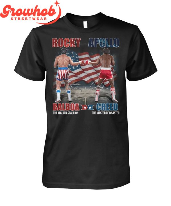 Rocky Balboa Apollo Creed Match Legend T-Shirt