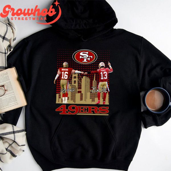 San Francisco 49ers Best Duo Montana Purdy Fan T-Shirt