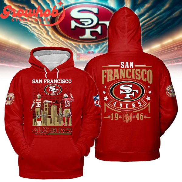 San Francisco 49ers Best Duo Montana Purdy Hoodie Shirts