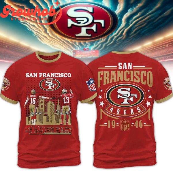 San Francisco 49ers Best Duo Montana Purdy Hoodie Shirts