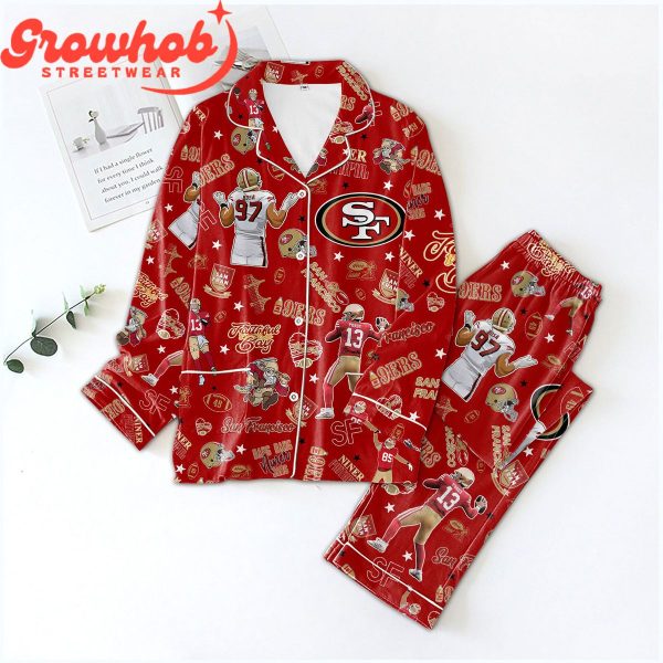 San Francisco 49ers Fan Polyester Pajamas Set