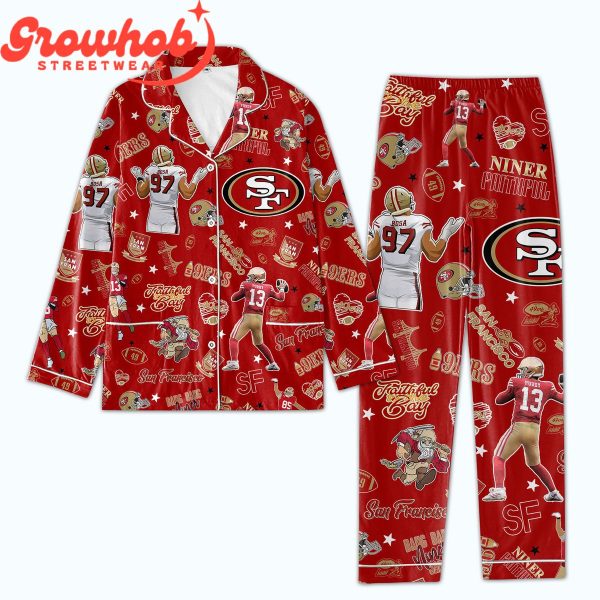 San Francisco 49ers Fan Polyester Pajamas Set