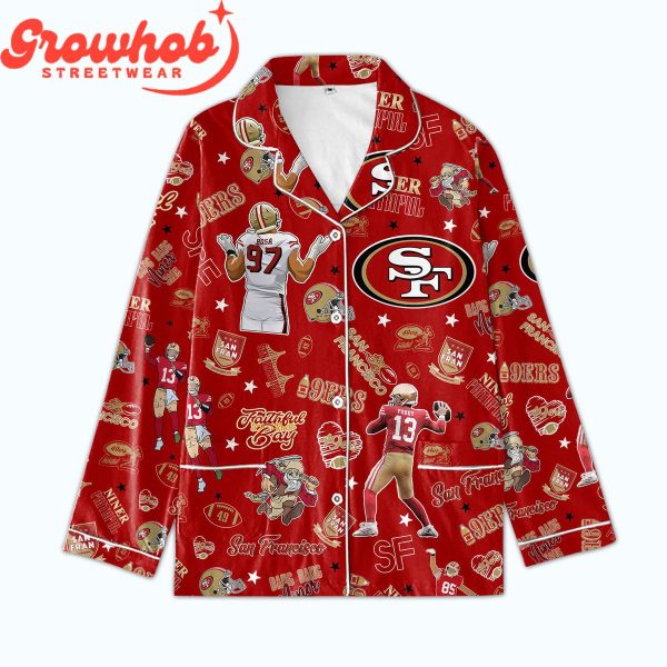 San Francisco 49ers Fan Polyester Pajamas Set